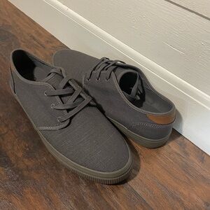Toms Charcoal Wear Good Casual Canvas Men’s 12